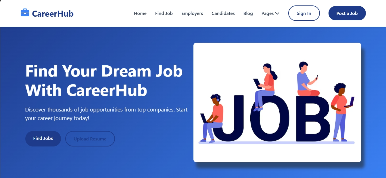  Job Listing Website